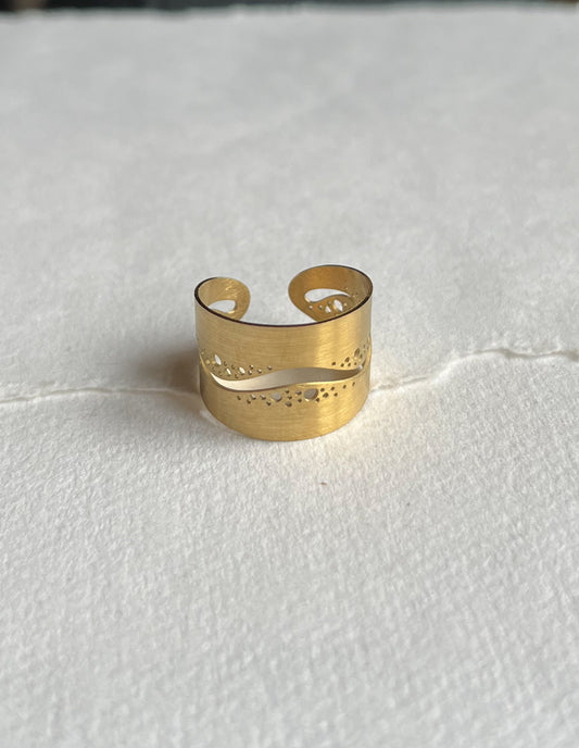 Vandfast ring // cutout