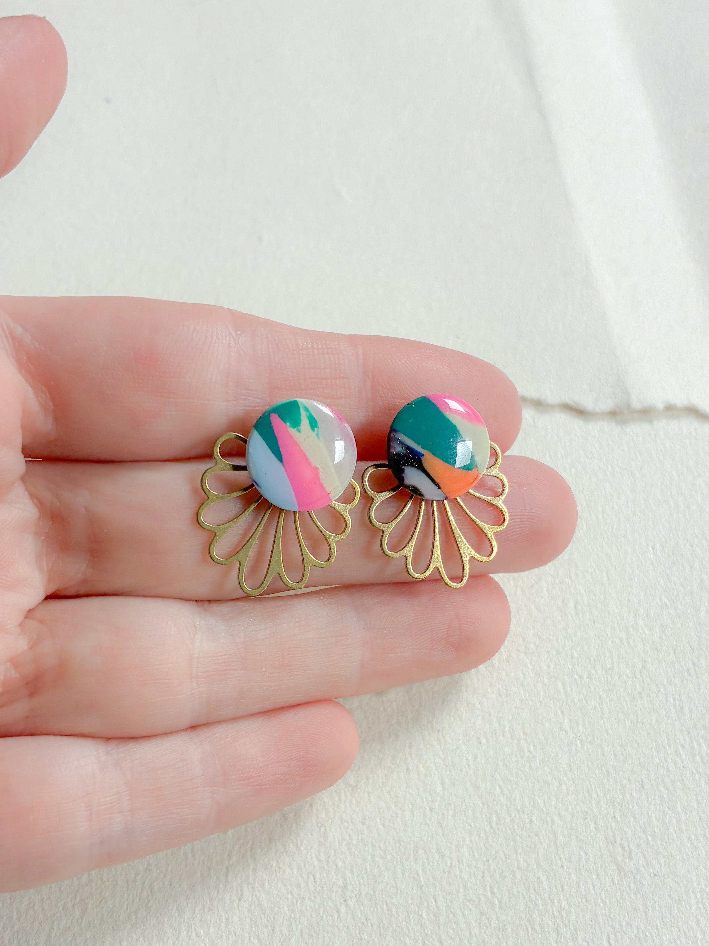 Unika dot /// bagstykke