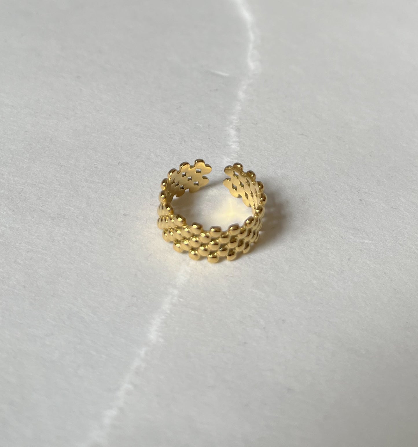 Vandfast Ring // weaving