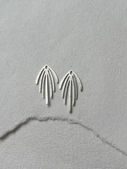 Bagstykker // lang frynse stål