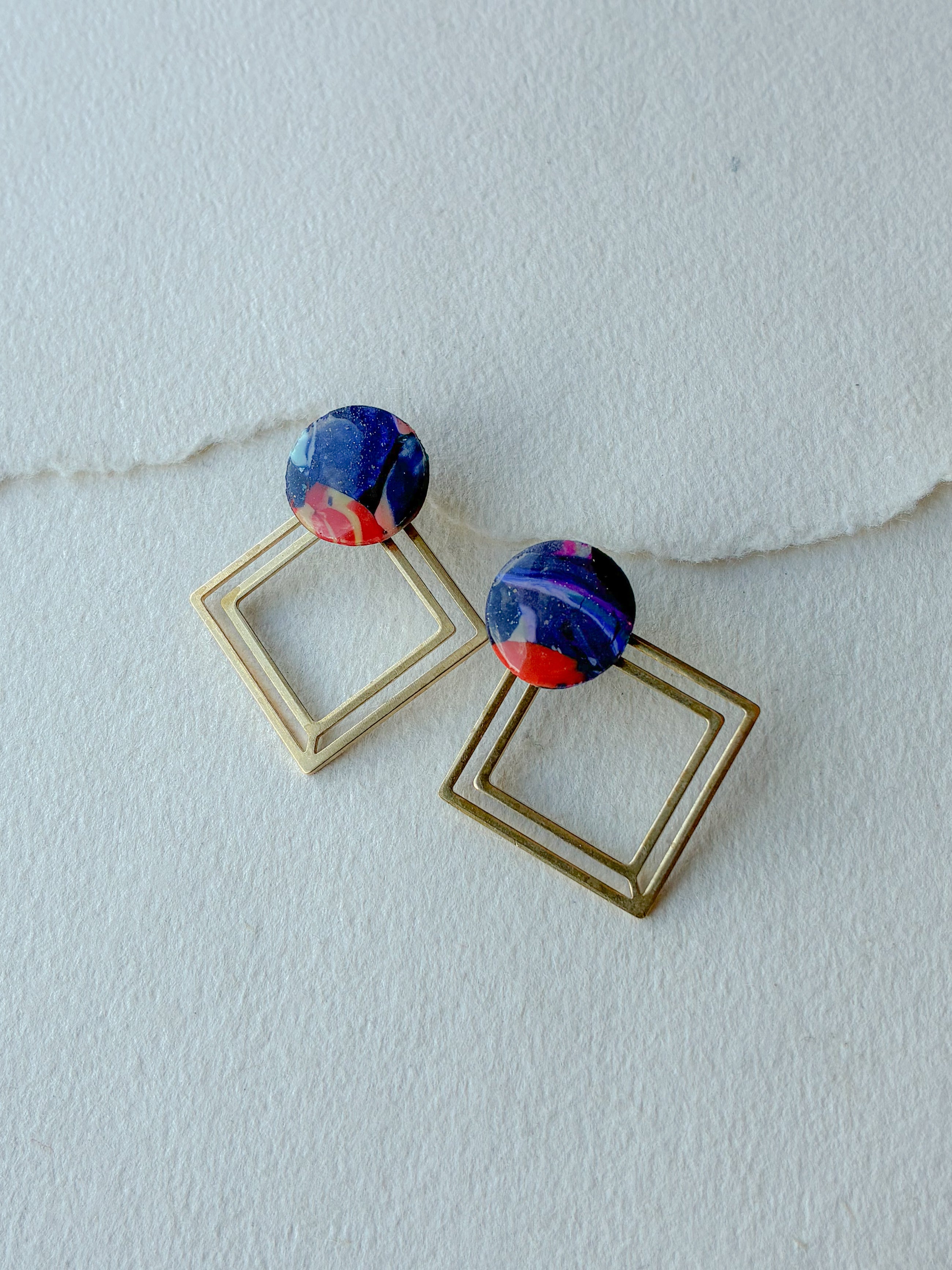 Mix dot // firkantet messing