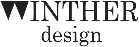 Logo Winther Design webshop